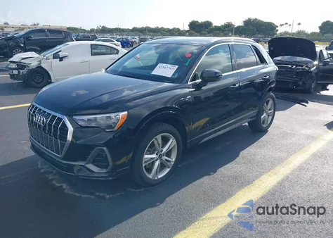 2021 Audi Q3 Premium 45 Tfsi S Line Quattro Tiptronic z USA, uszkodzony, nr VIN WA1DECF33M1038760